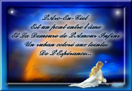 l'arc-en-ciel est.......